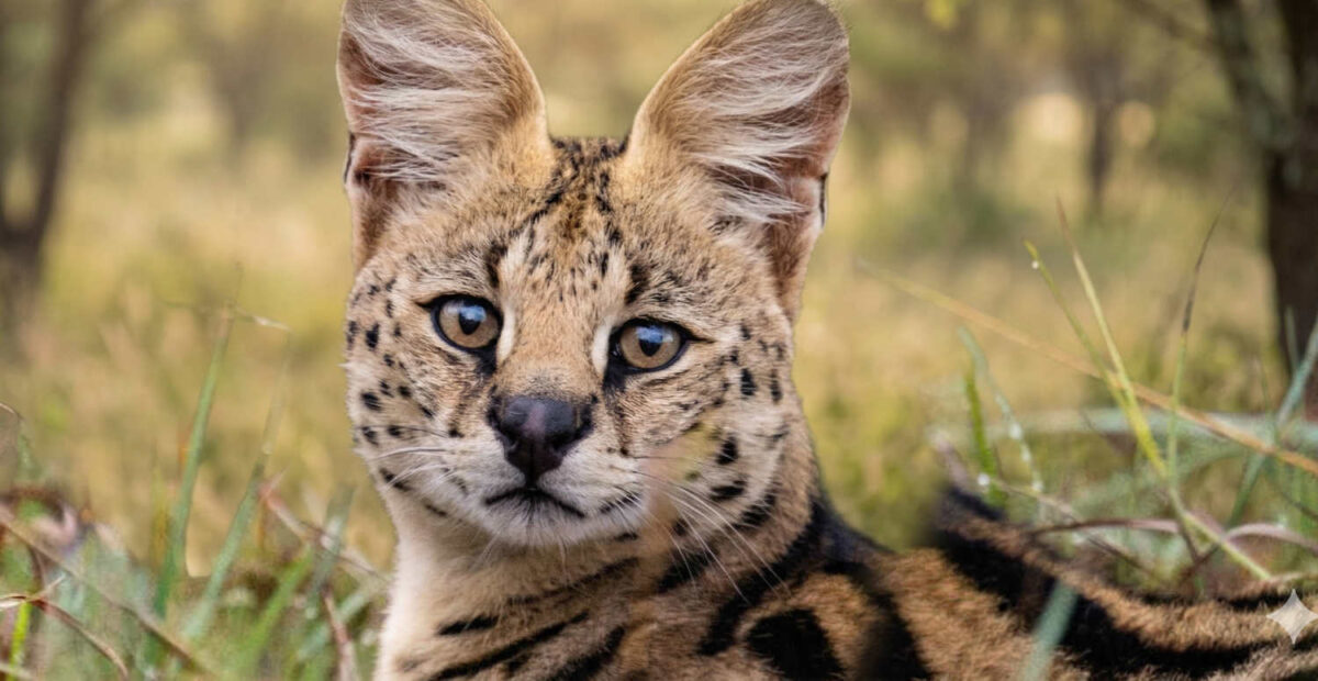 Servaali savannilla. Kuva: Stara