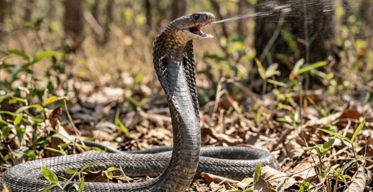 Sylkeväindokiinankobra. Kuvituskuva: Stara