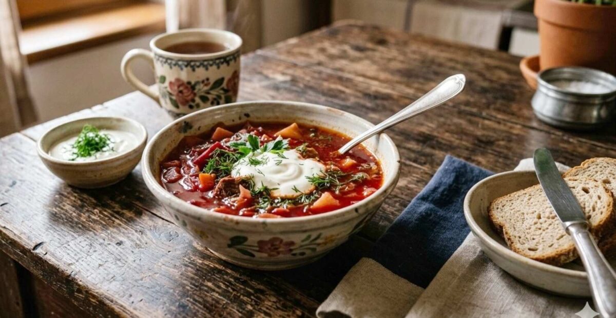 Borssikeitto. Kuvituskuva: Stara