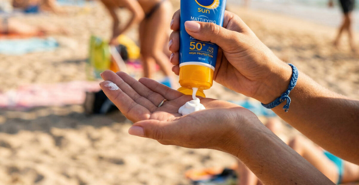 Aurinkorasvaa kannattaa käyttää.