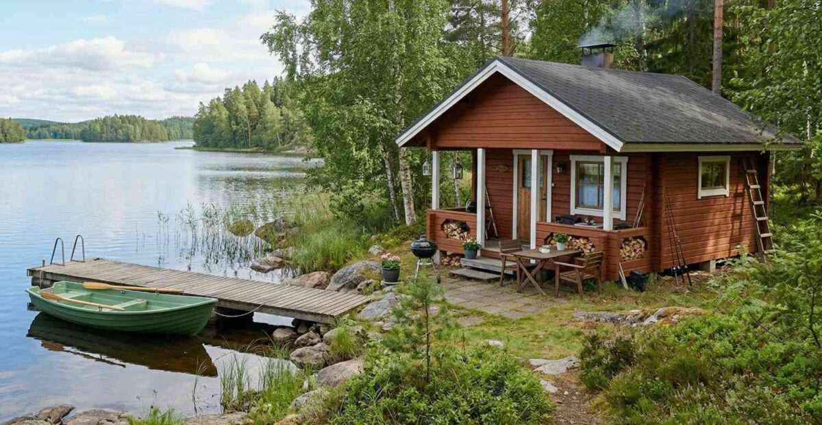 Kesämökki. Kuva: Stara