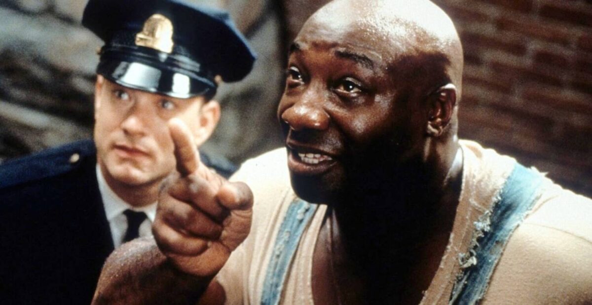 Tom Hanks ja Michael Clarke Duncan elokuvassa Vihreä maili.