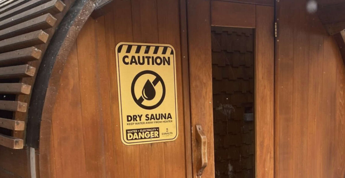 Canalta Lodgen sauna