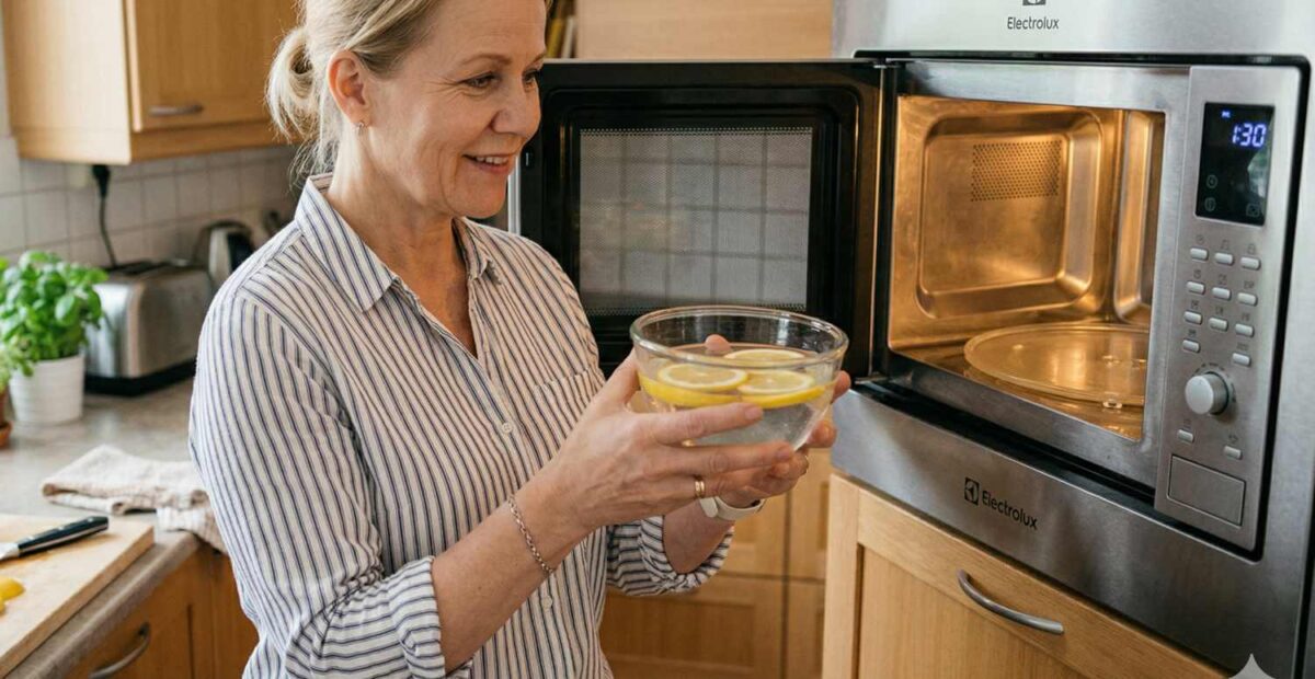 Sitruuna on tehokas siivousapuri.