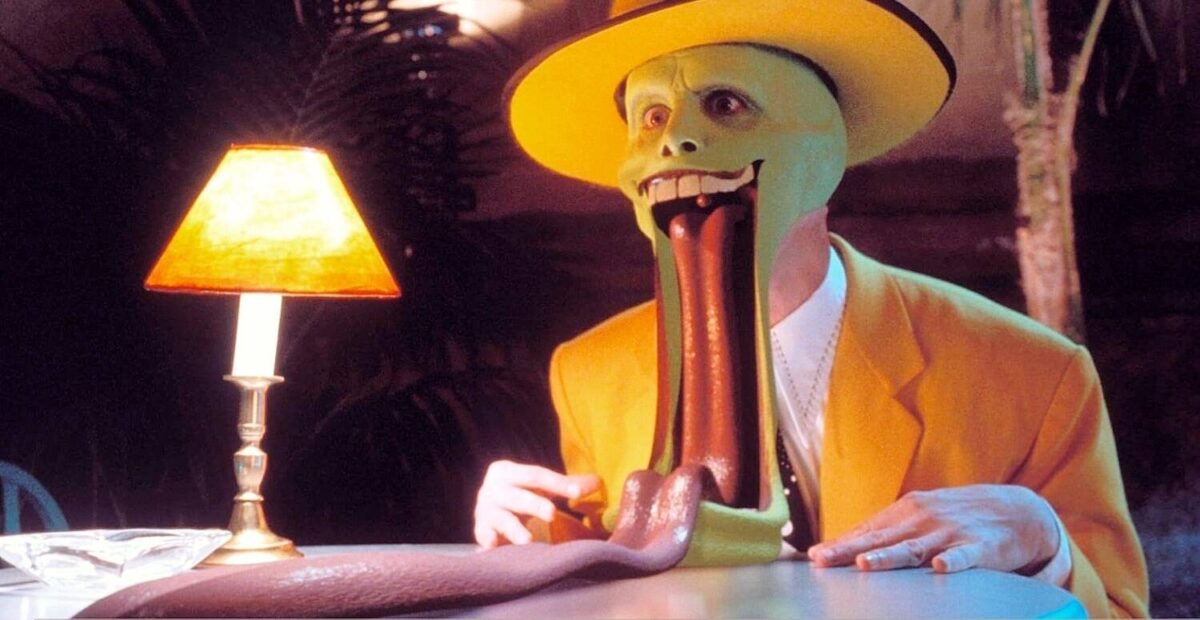 Jim Carrey elokuvassa The Mask - Naamio