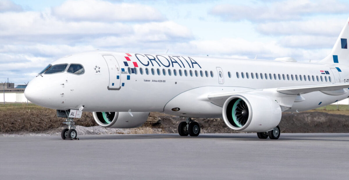 Croatia Airlinesin A220-300