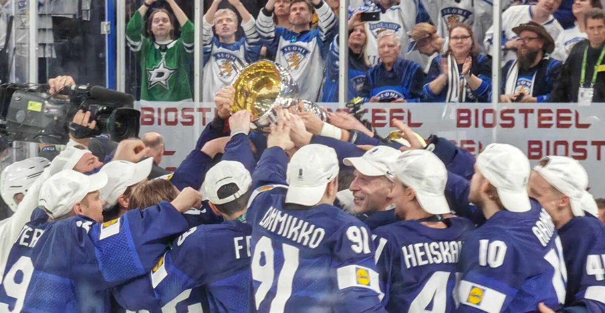Leijonat voitti Tampereella jääkiekon maailmanmestaruuden