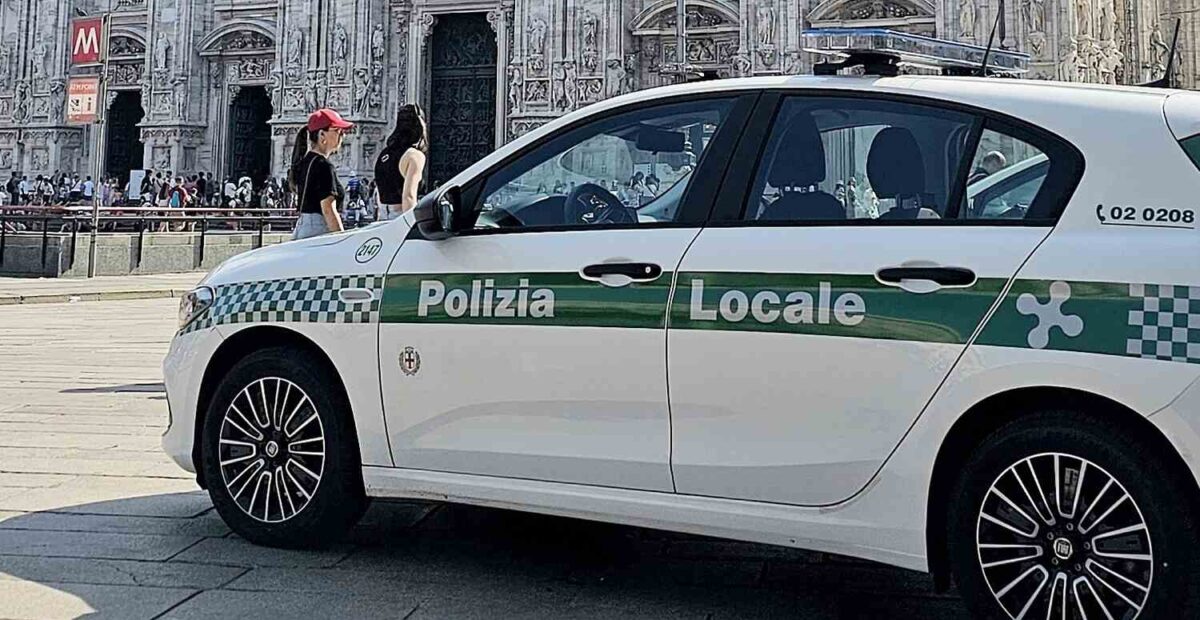 Poliisiauto Italiassa