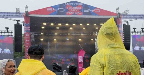 Järjestysmies varasti show’n Helsinki City Festivaleilla