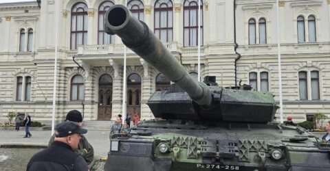 Leopard 2 A6 Tampereella
