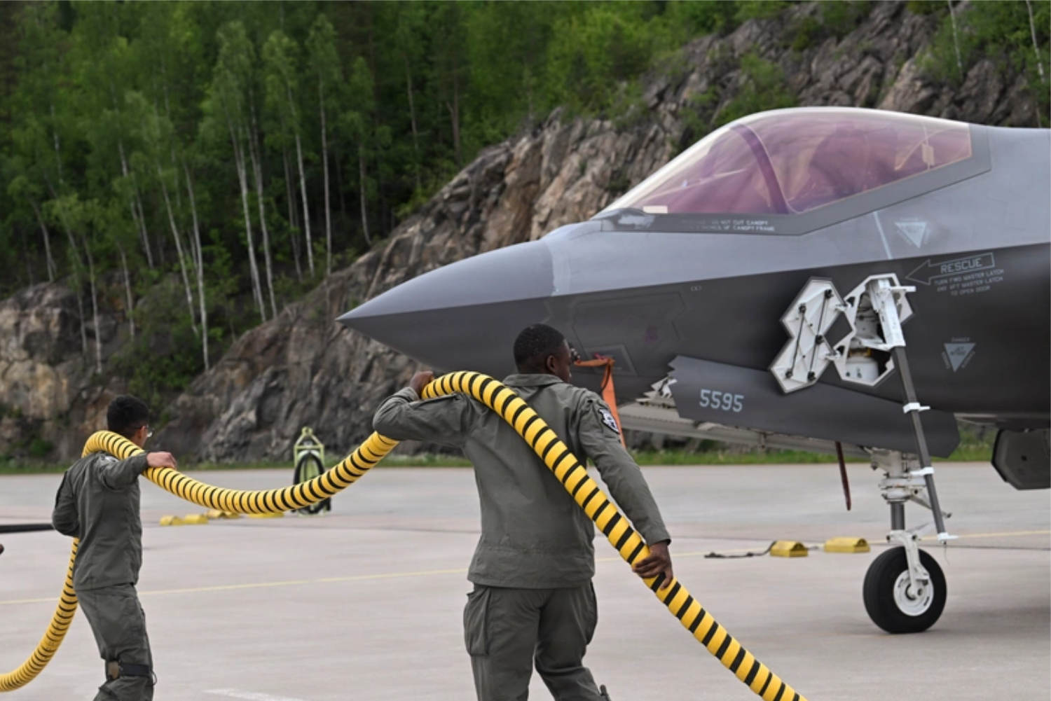 F-35 Lightning. USAF Sarah Hedgman
