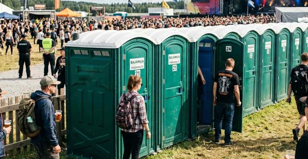 Karmarockin bajamajat kaadettiin – jätökset valuivat luontoon