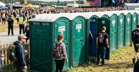 Karmarockin bajamajat kaadettiin – jätökset valuivat luontoon
