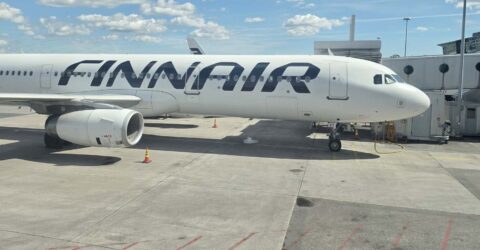 Finnair Airbus A320 -lentokone
