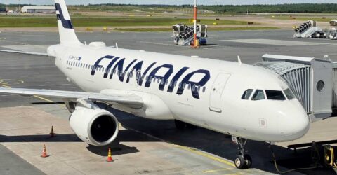 Finnair Airbus A320 -lentokone