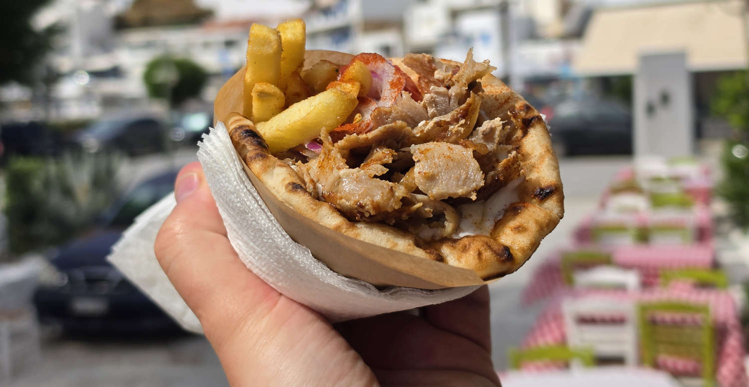 Gyros Pita, Kreikka