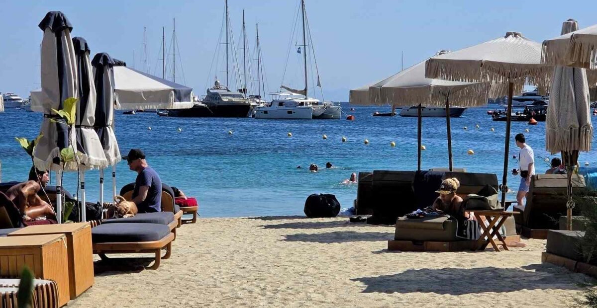 Uimaranta, Mykonos, Kreikka
