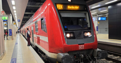 Paikallisjuna Berliinissä, Saksassa