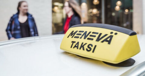 Menevä taksi, lehdistökuva